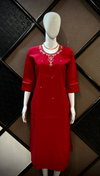 FF Roman Silk Straight Cut Designer Kurtis Catalog